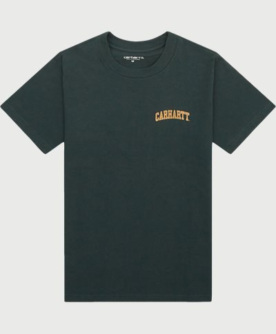 Carhartt WIP T-shirts S/S UNIVERSITY SCRIPT T-SHIRT I028991 Grøn